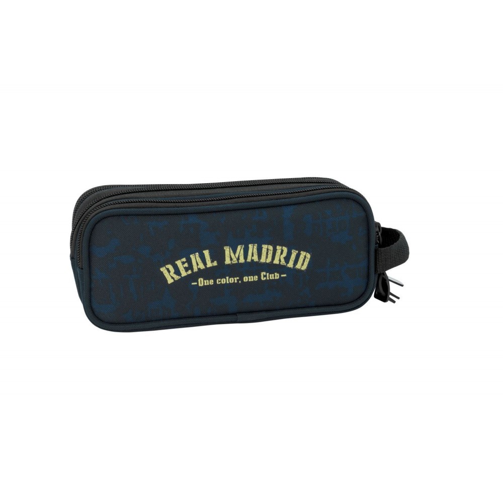 Portatodo Tres Compartimentos Real Madrid Azul Marino