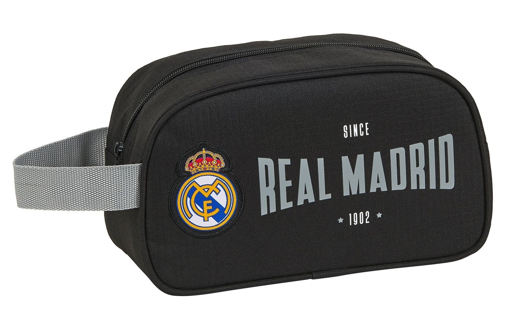 Estuche Triple Negro/Mostaza Real Madrid - Real Madrid CF