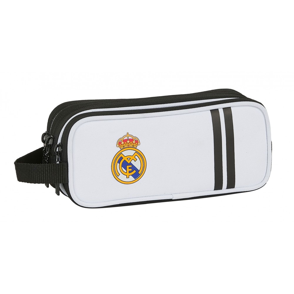 Portatodo Tres Compartimentos Real Madrid Blanco