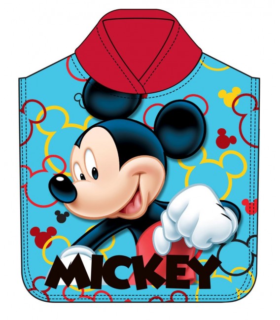 PONCHO DE MICROFIBRA MICKEY MOUSE "ONLY ONE"